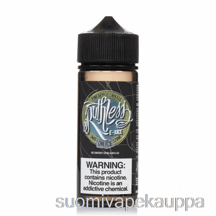 Vape Nesteet Ananaslimonadi Jäällä - Häikäilemätön Höyry - 120ml 3mg